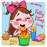 Fat Audrey Loves Fries