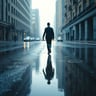 Walking in the Rain
