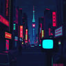 Neon Static
