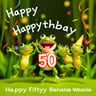 Happy Fifty Beanie Weanie
