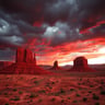 Angry Red Rock