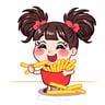 A-U-D-R-E-Y French Fries