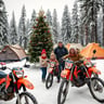 Riding Through The Snow