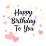Happy Birthday To You