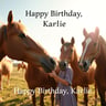 Happy Birthday, Karlie